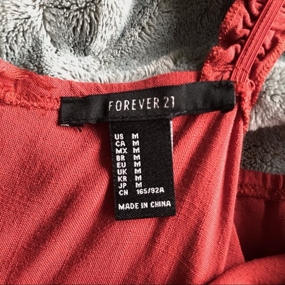 EUC: FOREVER 21 Ruffled Mini Dress - Picture 8 of 9